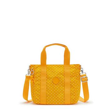 Kipling Asseni Mini Printed Tote Veske Gul | NO 1752FD